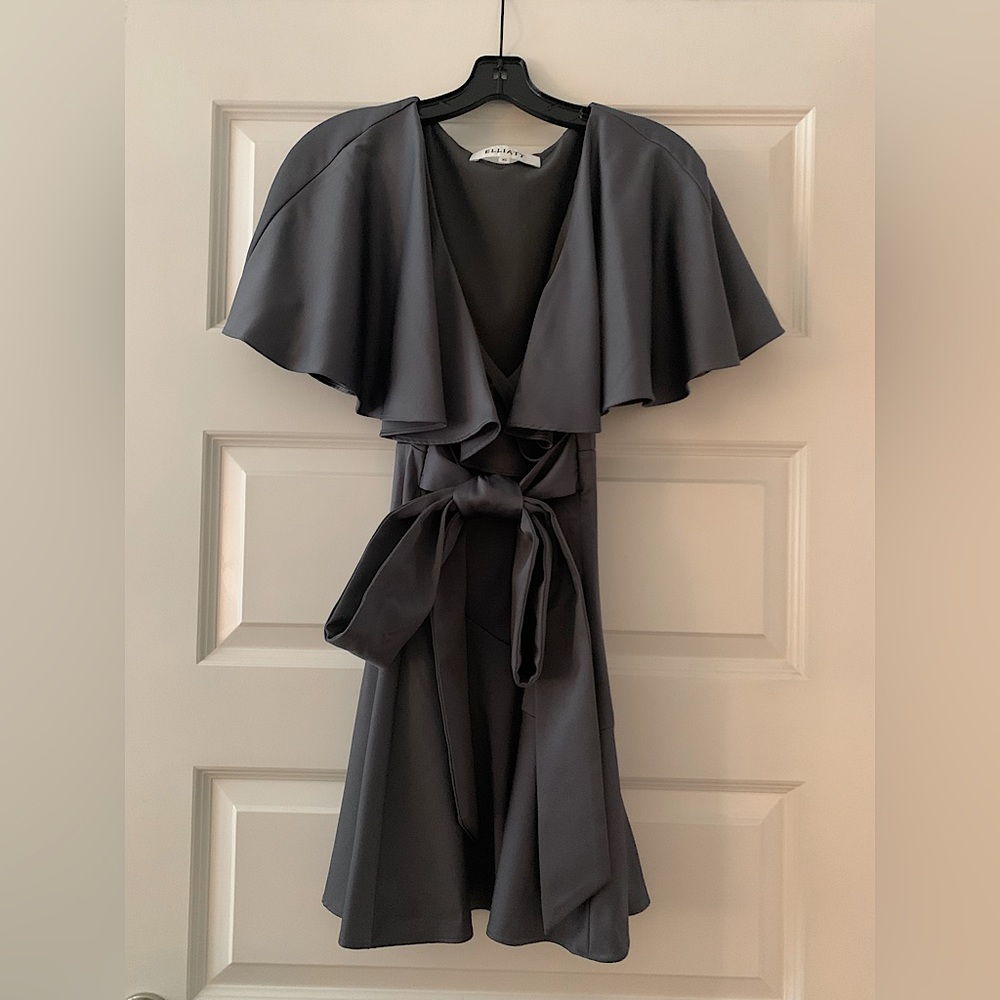 Elliatt Cape Cocktail Dress